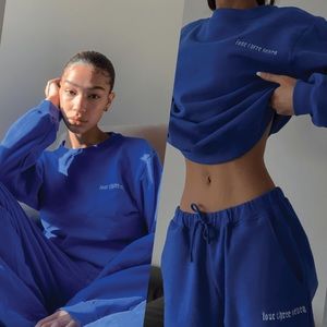 437 Swim Club Sweatshirt in Empire Blue